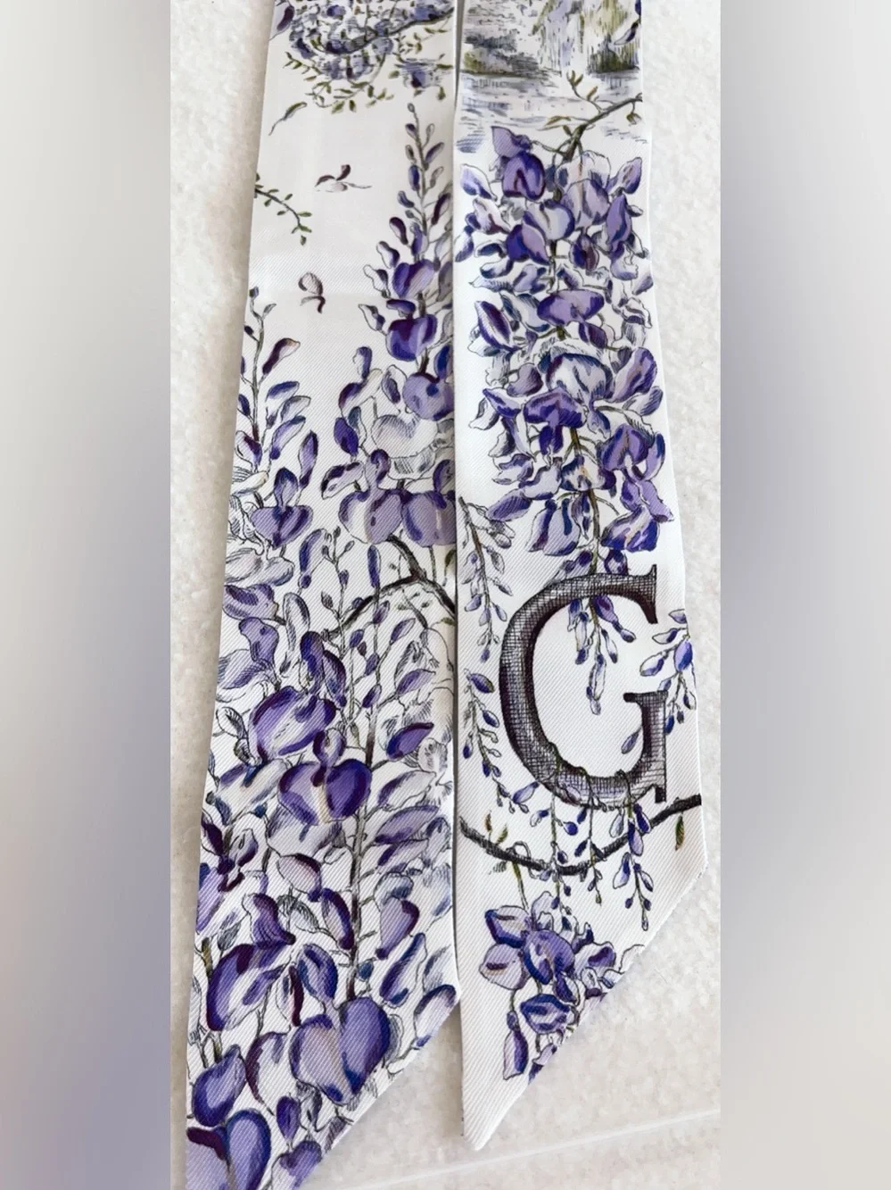 Dior Jardin  D’hiver Mitzah Silk Scarf